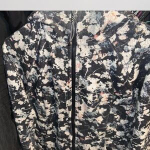 lululemon athletica Monochrome Floral Scuba Hoodie